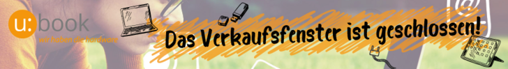 u:book Verkaufsfenster geschlossen
